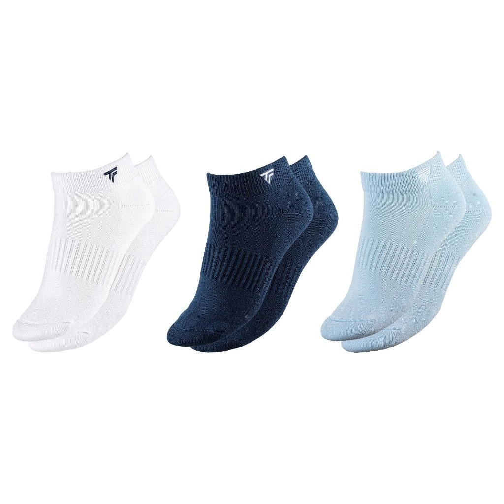 Tecnifibre Tecnifibre Low-Cut Socks 3 Pairs White Navy