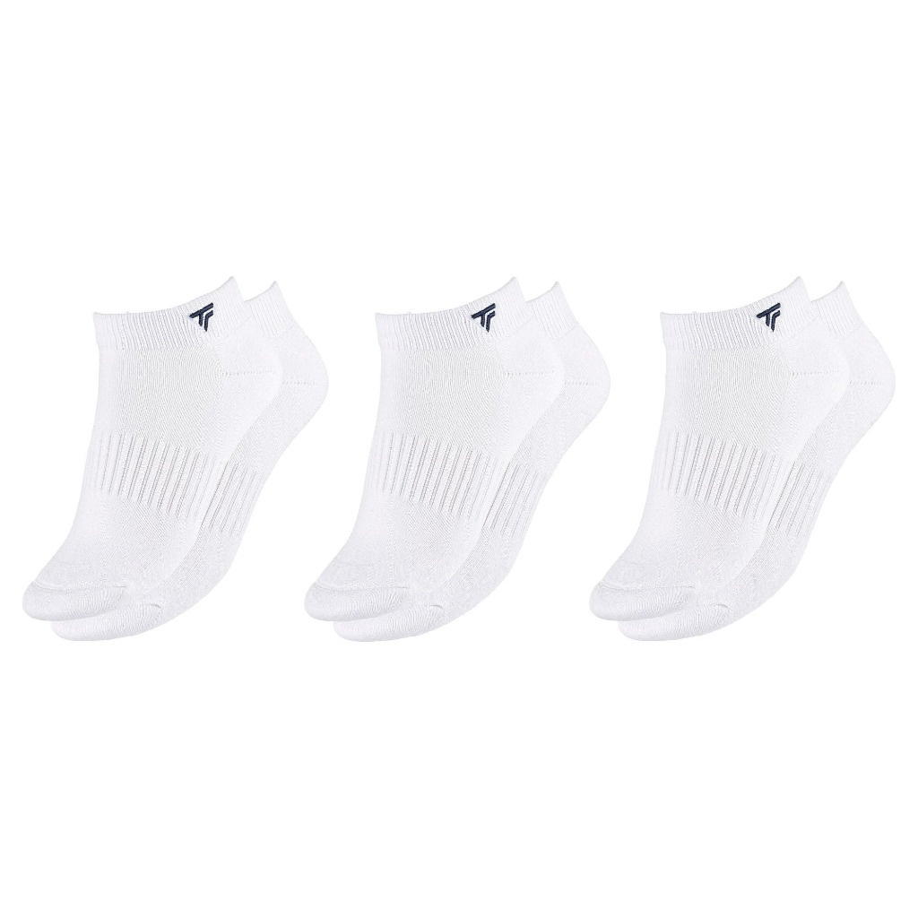 Tecnifibre Tecnifibre Low-Cut Socks 3 Pairs White Solid