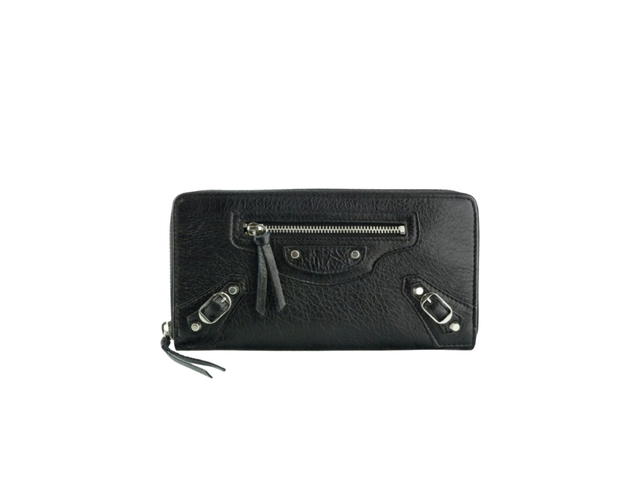 Balenciaga Balenciaga Long Zipper Wallet Black - view 1