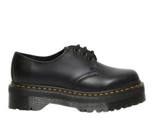 Buy Dr. Martens 1461 Quad Platform Polished Smooth Black at Sasom – Authentic and Ready to Ship