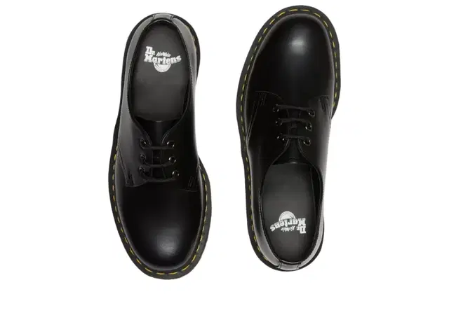 Dr. Martens Dr. Martens 1461 Quad Platform Polished Smooth Black - view 3