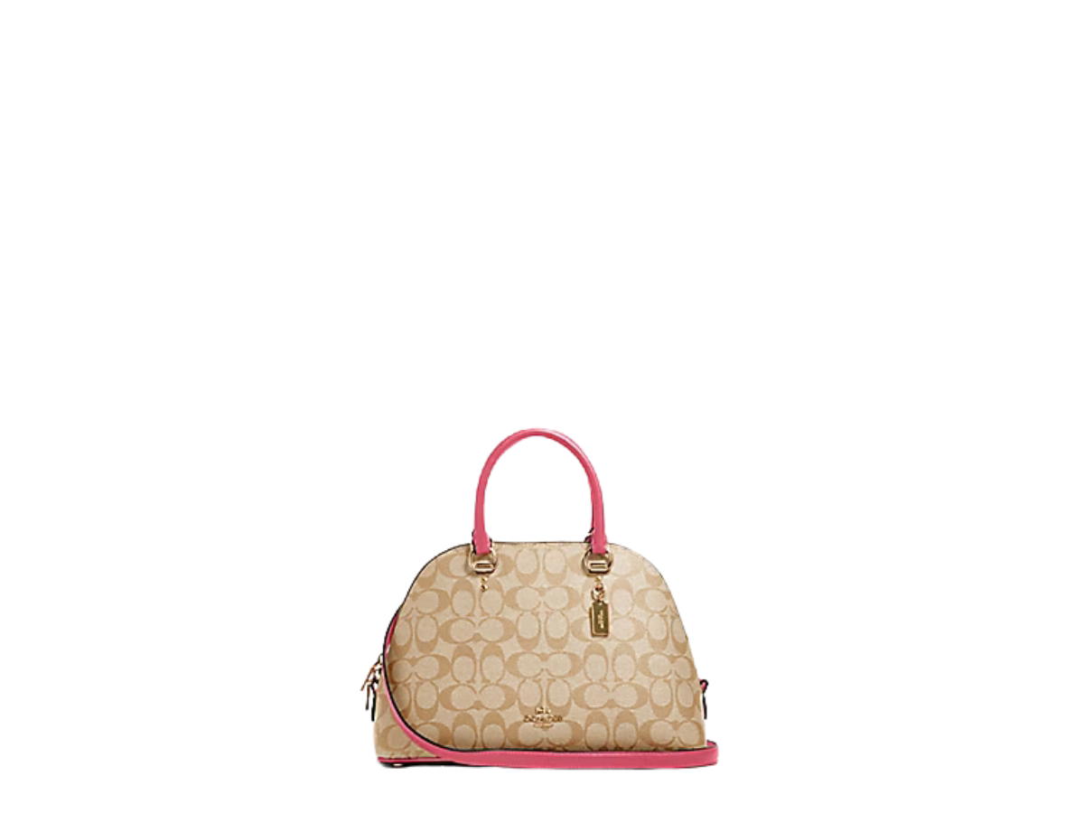 Coach Coach Katy Satchel Confetti Pink