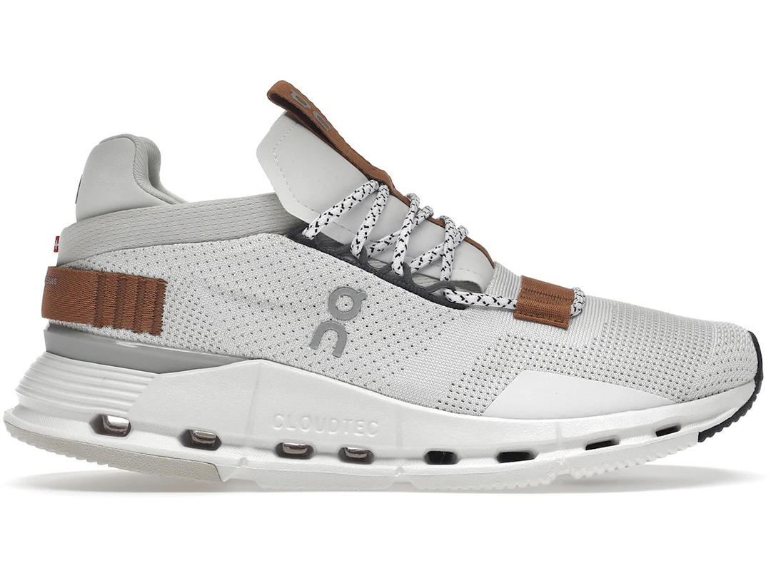On Running On Running Cloudnova White Pearl Brown (Women's)