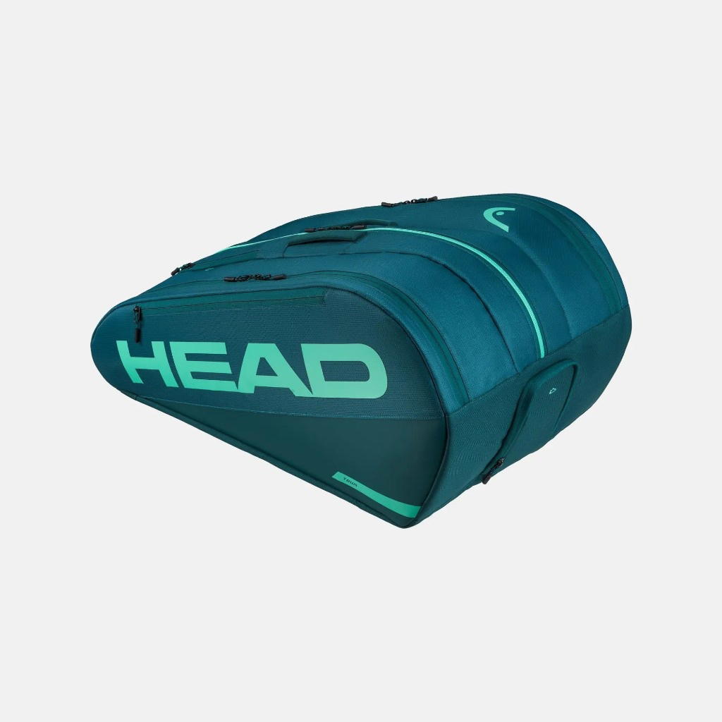 Head Head Tour Racquet Bag XL Tennis Bag Green