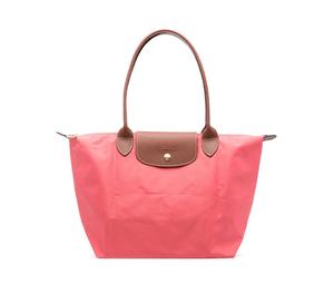 Buy Longchamp Le Pliage Handbags Coral Red at Sasom – Authentic and Ready to Ship