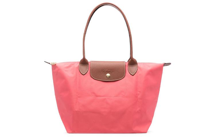Longchamp Longchamp Le Pliage Handbags Coral Red