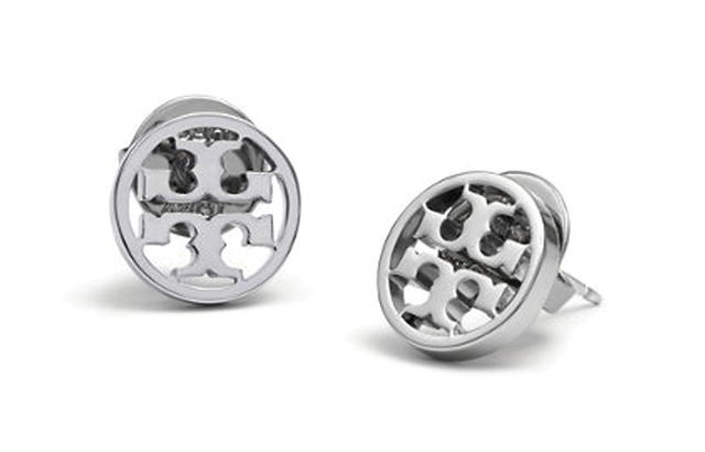 Tory Burch Tory Burch Logo - Silver - view 1