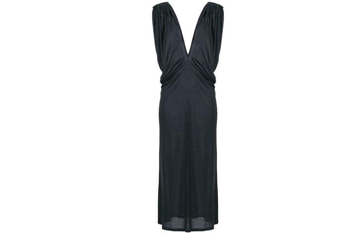 Celine Celine FW21 Sleeveless Dress Women's Black