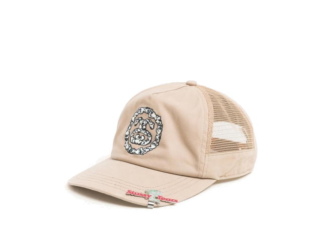 Stussy Stussy SS Logo Cap x Denim Tears Khaki - view 2