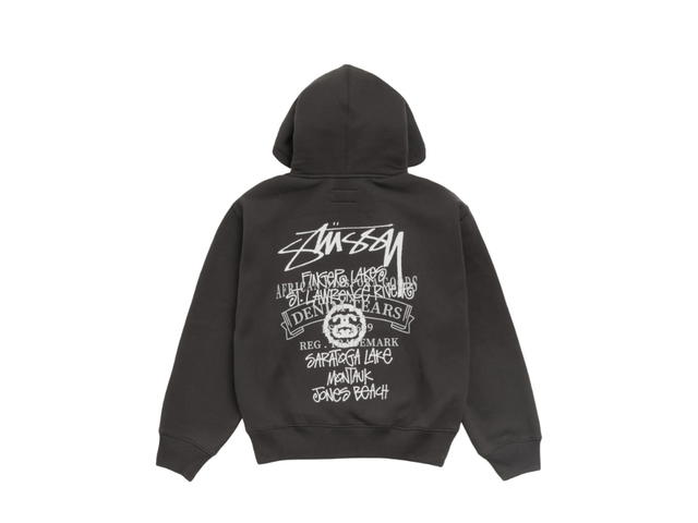 Stussy Stussy Denim Tears Pullover Hoodie Black - view 2