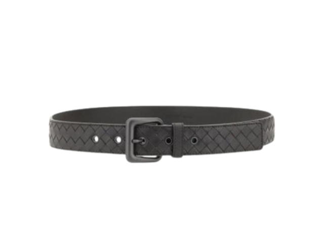 Bottega Veneta Bottega Veneta Intrecciato VN Belt Black - view 1