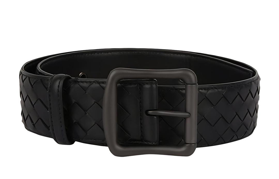 Bottega Veneta Bottega Veneta Leather Belts Men Black