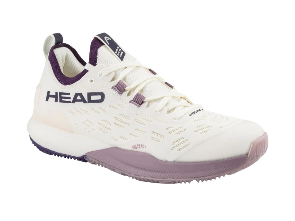 Head Head Motion Pro 1.5 Padel Chalk White Purple Night (Women's)