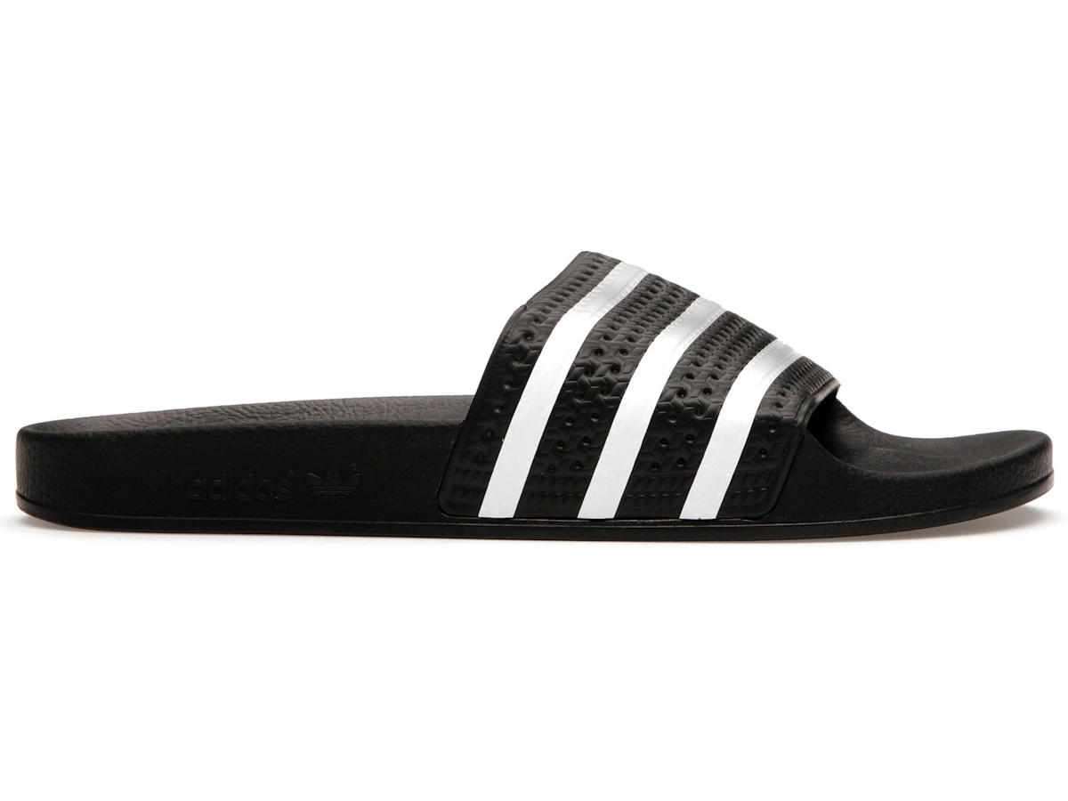 adidas adidas Adilette Slides Black White