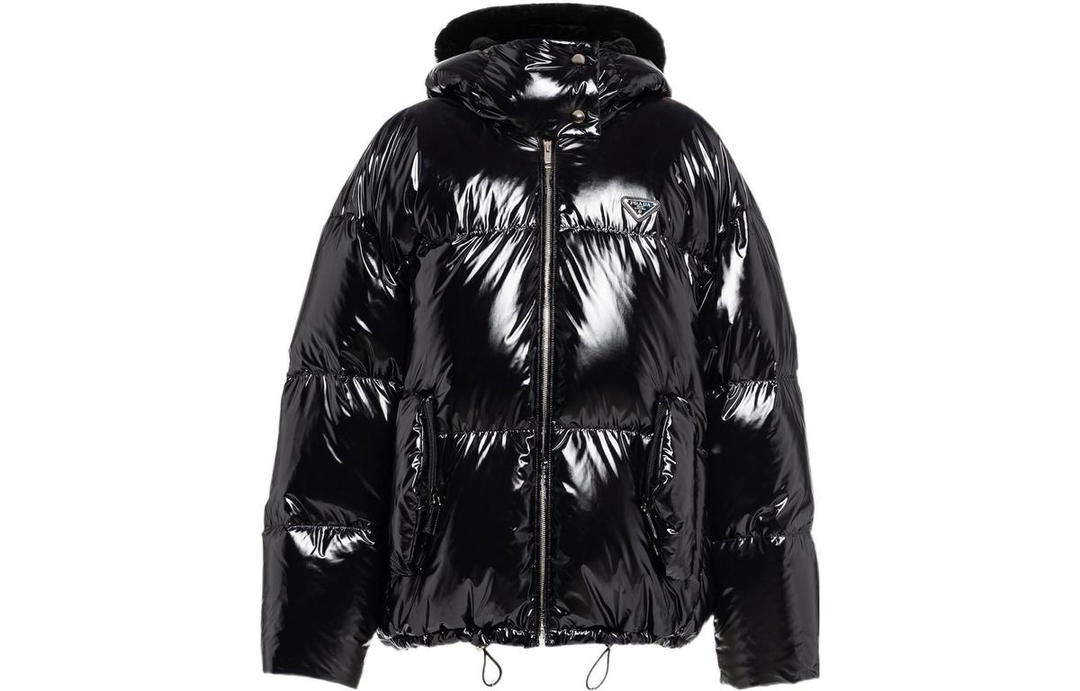 Prada Prada Down Jacket Coat Women's Black
