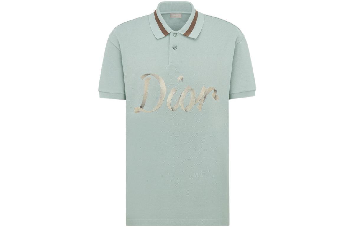 Dior Dior Quarterly New Products Polo Shirt Men's Green