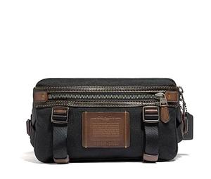 Buy Coach Utility Cow Leather Crossbody Bag Sling Bag Fanny Pack Large Size Men's Black at Sasom – Authentic and Ready to Ship