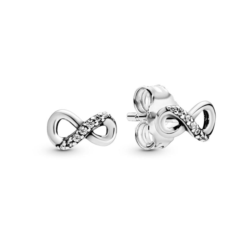 Pandora Pandora 925 Sterling Silver Stud Earrings Women's