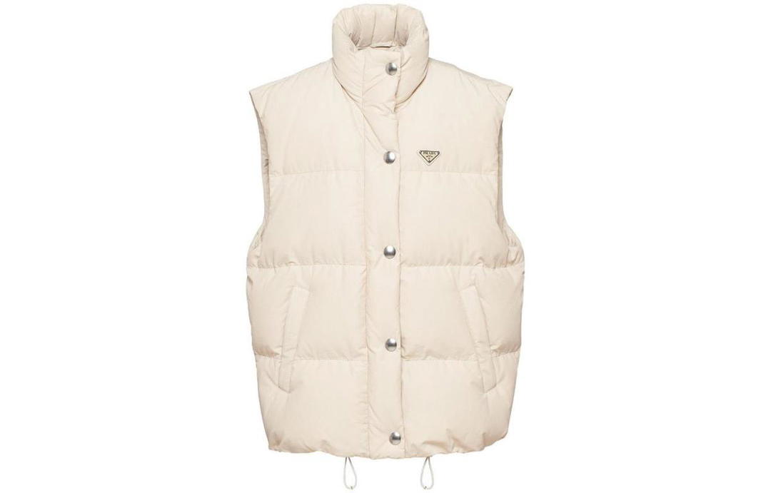 Prada Prada Logo plaque Padded Vest