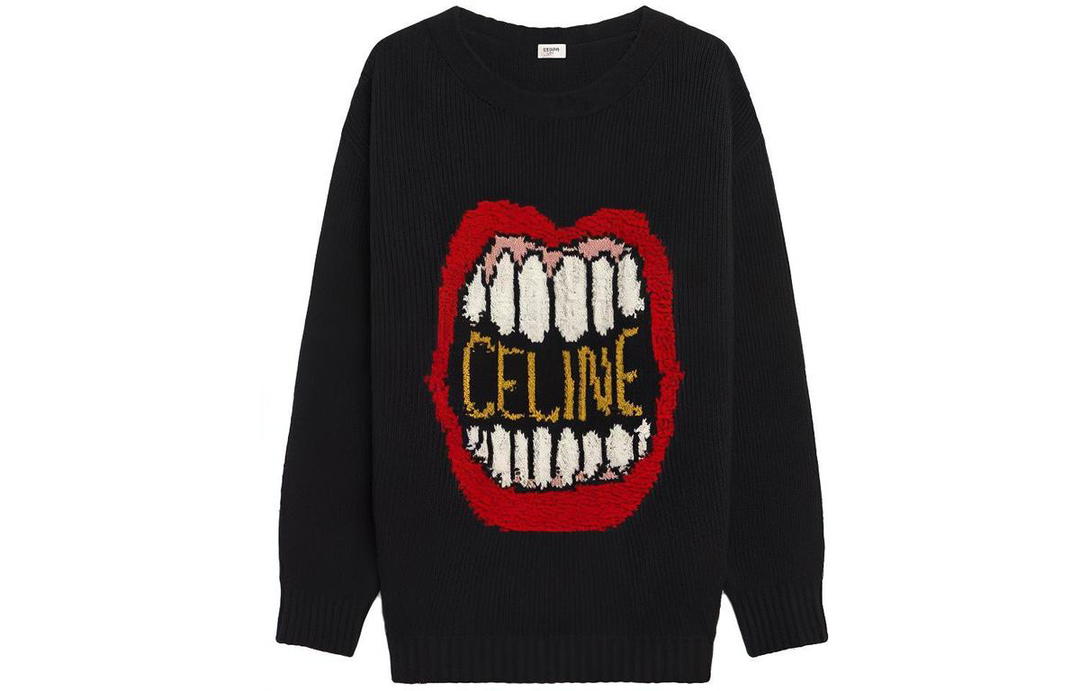 Celine CELINE SS21 Sweater Men's Black