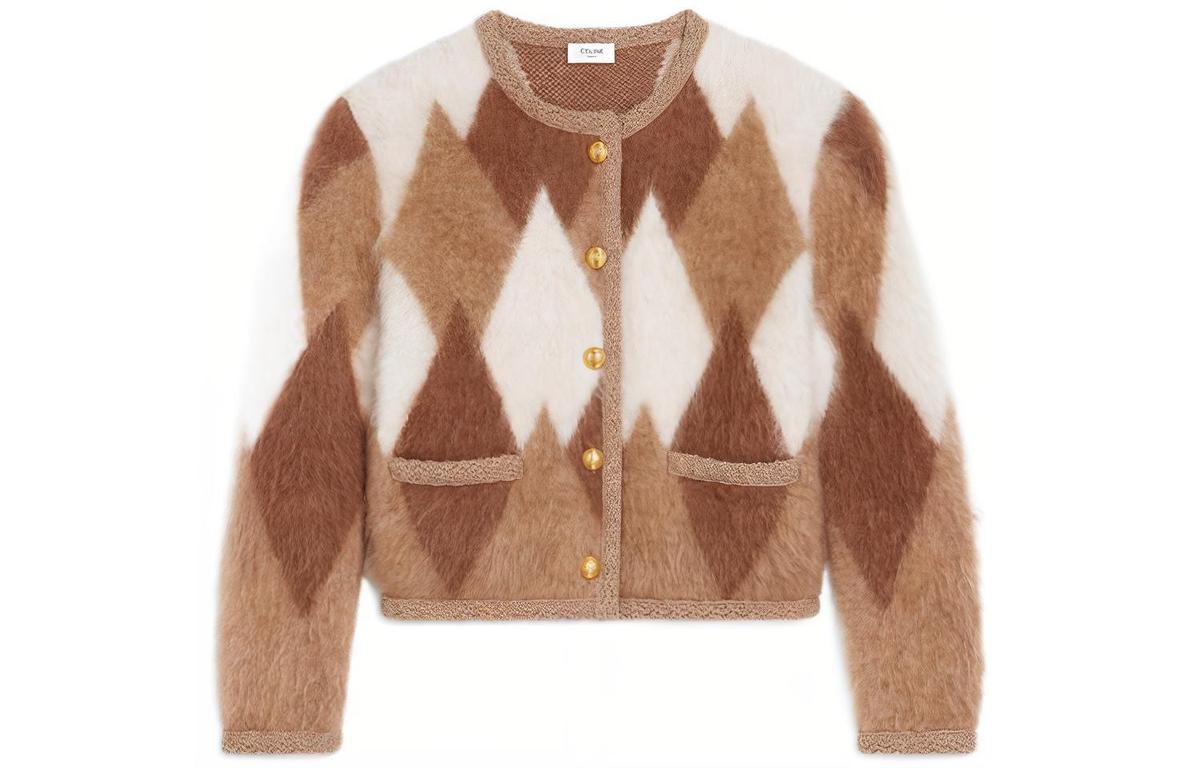 Celine Celine FW22 Cardigan Coats Women's Brown