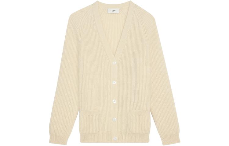 Celine Celine SS21 Loose Fit Knitwear Women's Ecru