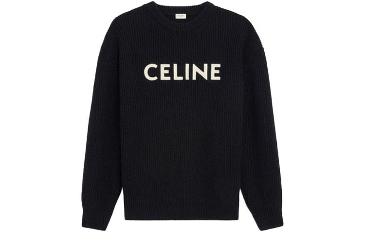 Celine CELINE Oversized Sweater In Ribbed Wool