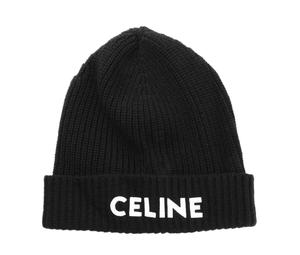 Buy CELINE Beanie In Ribbed Wool at Sasom – Authentic and Ready to Ship