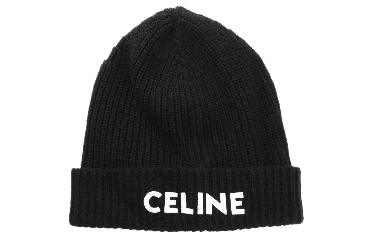 Celine CELINE Beanie In Ribbed Wool