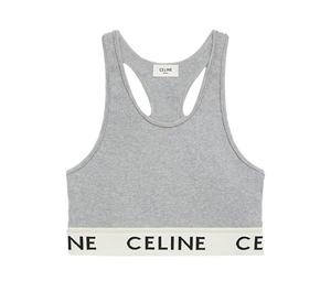 Buy CELINE Tank Tops Women's Gray at Sasom – Authentic and Ready to Ship