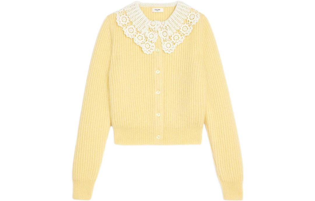 Celine Celine FW22 Knitwear Women's Yellow
