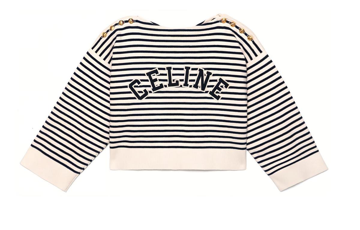 Celine CELINE FW22 Knitwear Women's Marine Blue