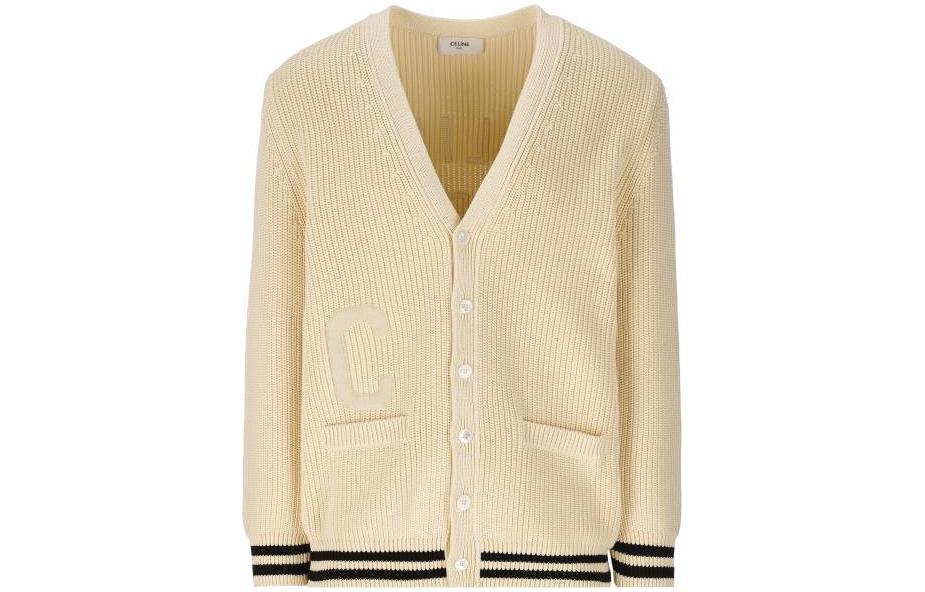 Celine Celine Sweaters Men Ecru