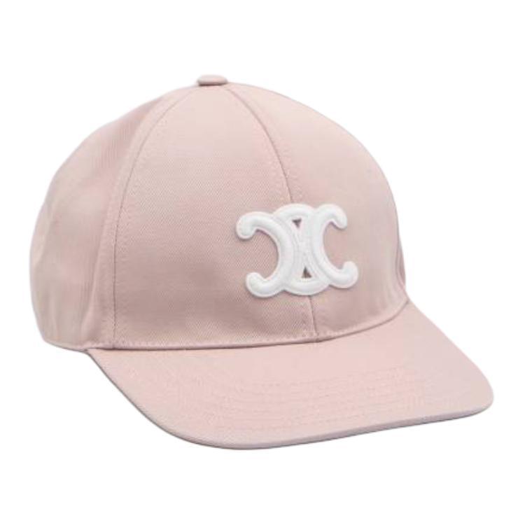 Celine Celine 100% Cotton Baseball Caps Unisex Pink