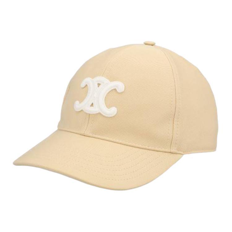 Celine Celine Triomphe Baseball Cap In Washed Cotton