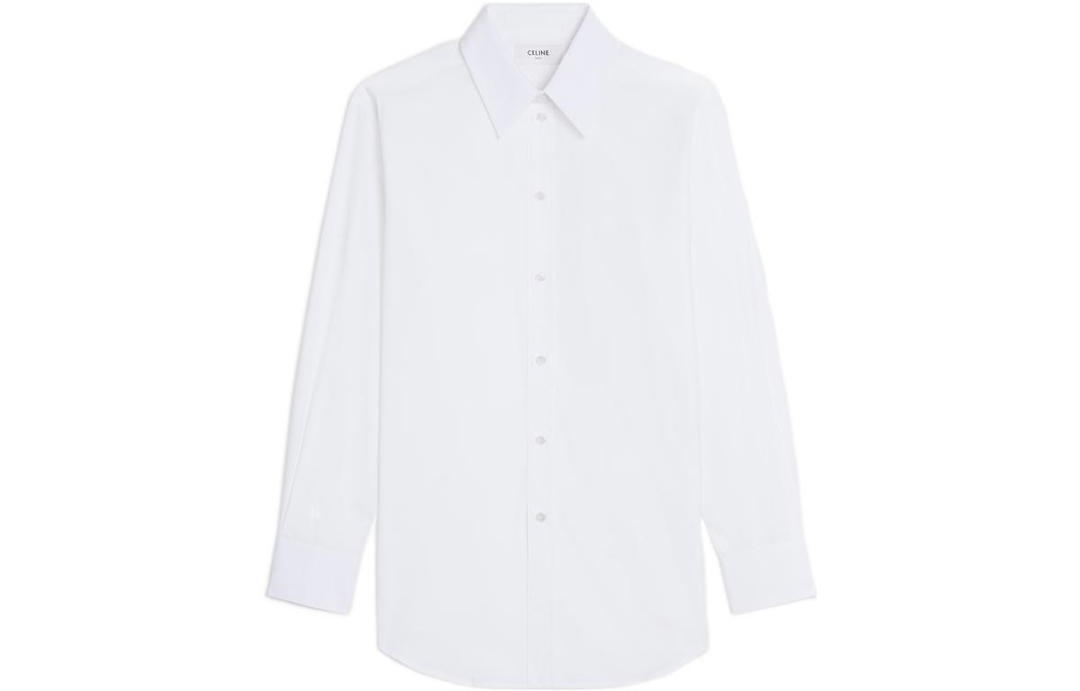 Celine Celine Tomboy Shirt In Cotton Poplin