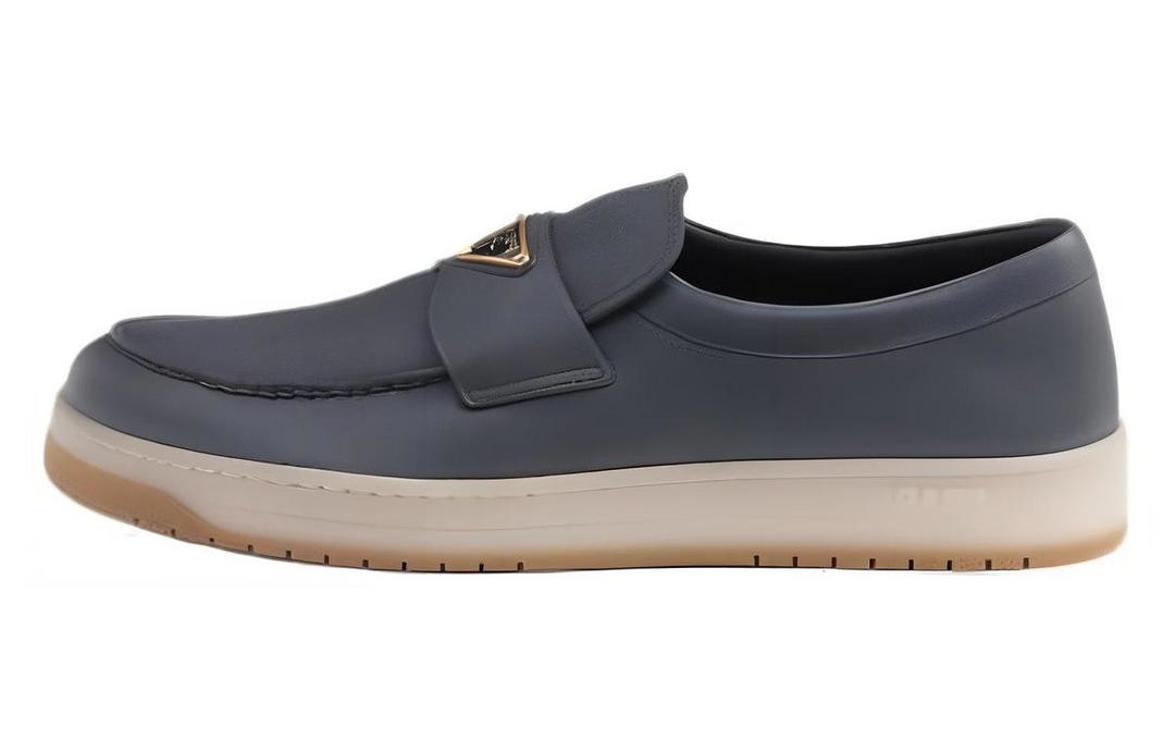 Prada Prada Loafers Men Sea Blue