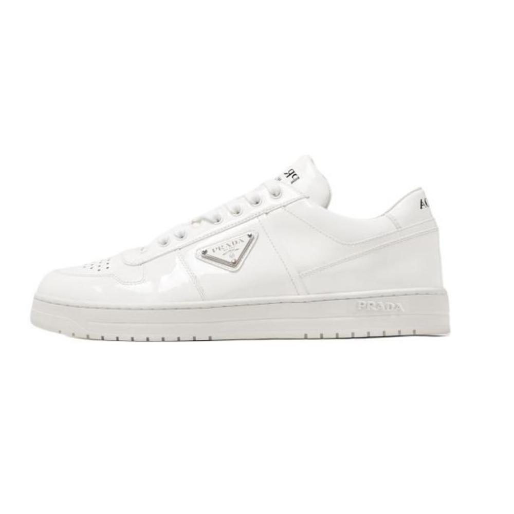 Prada Prada Downtown Leather Sneakers