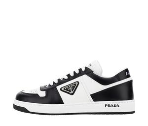 Buy Prada Downtown Leather 'White Black' at Sasom – Authentic and Ready to Ship