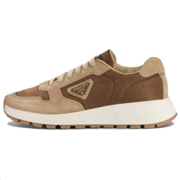 Prada Prada Low Top Casual Shoes Men's Brown