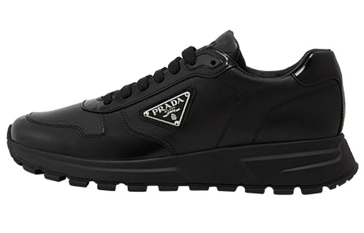 Prada Prada Low Top Casual Shoes Men's Black