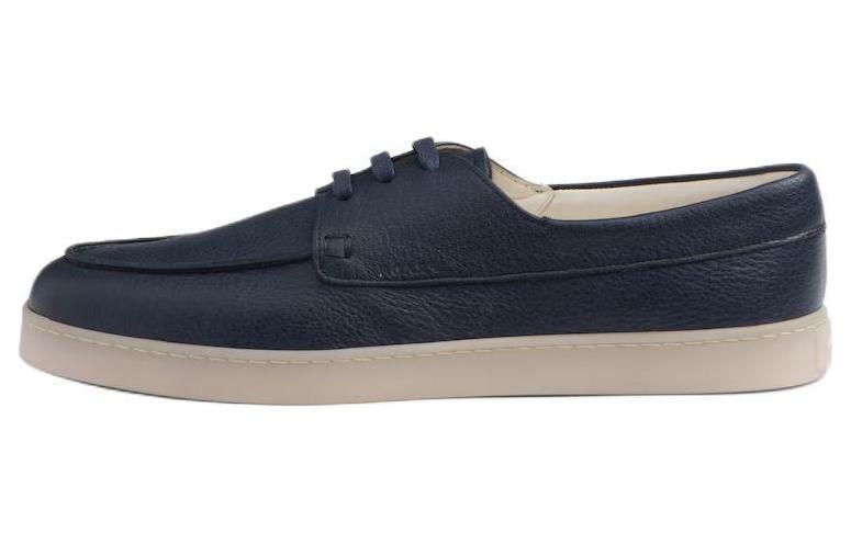 Prada Prada Lace-up Leather Loafers