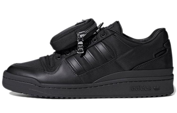 Prada Prada X Prada Originals Unisex Forum Low Re Nylon Sneakers Black