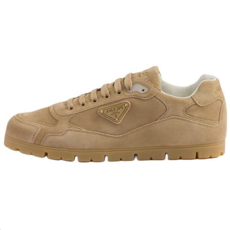 Prada Prada Trail Low Top Casual Shoes Men's Beige