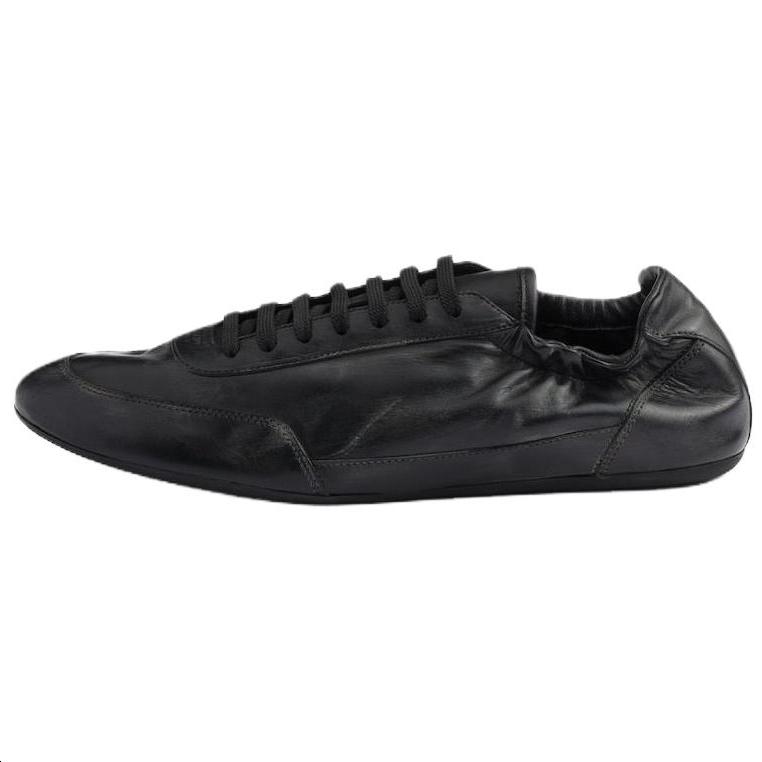 Prada Prada Collapse Low Top Casual Shoes Men's Black