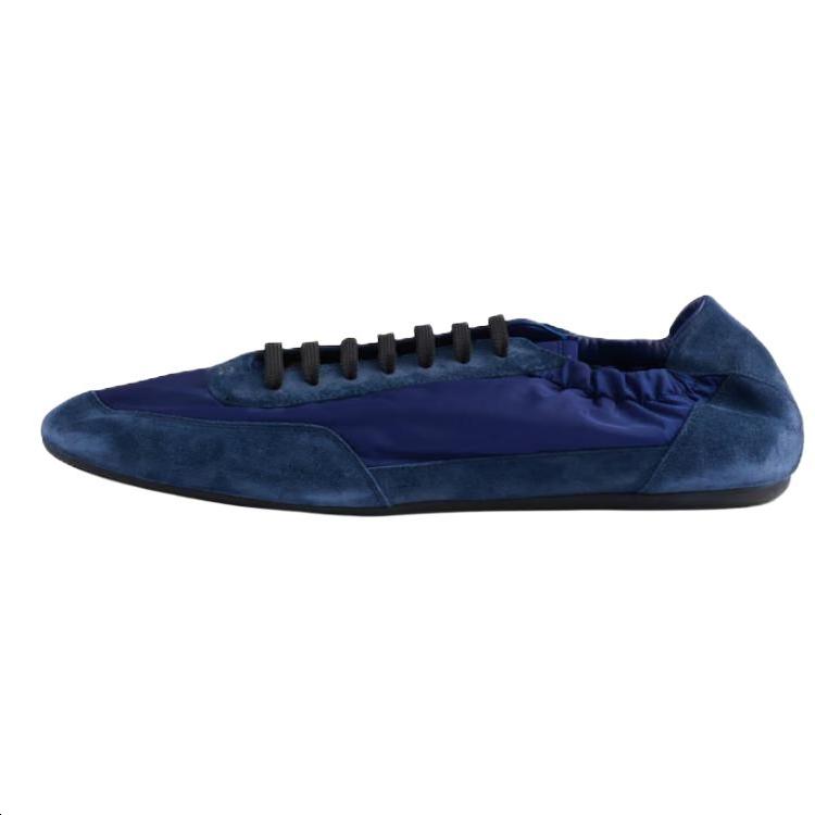 Prada Prada Collapse Low Top Casual Shoes Men's Dark Blue