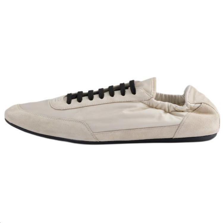 Prada Prada Collapse Low Top Casual Shoes Men's Ivory