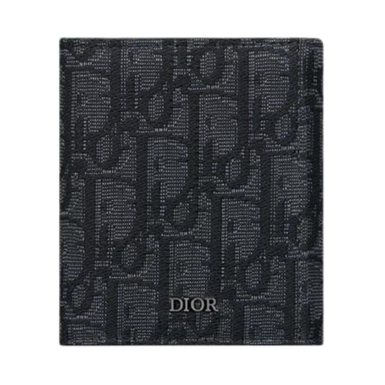 Dior Dior Calfskin Wallet Men's Black
