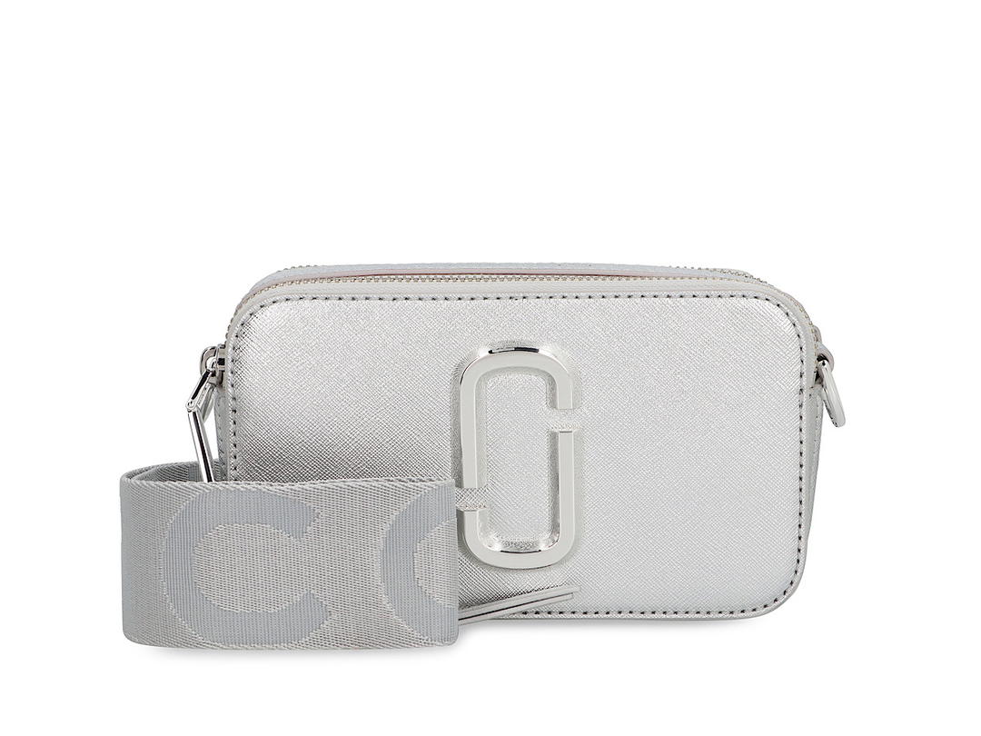 Marc Jacobs Marc Jacobs Womens Snapshot Bagmetallic Leather Leather