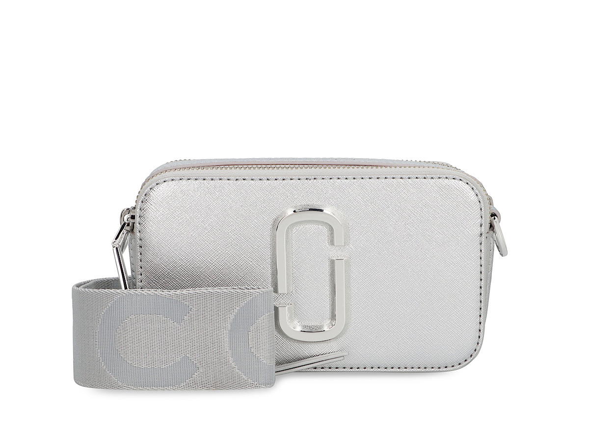 Marc Jacobs Marc Jacobs Womens Snapshot Bagmetallic Leather Leather